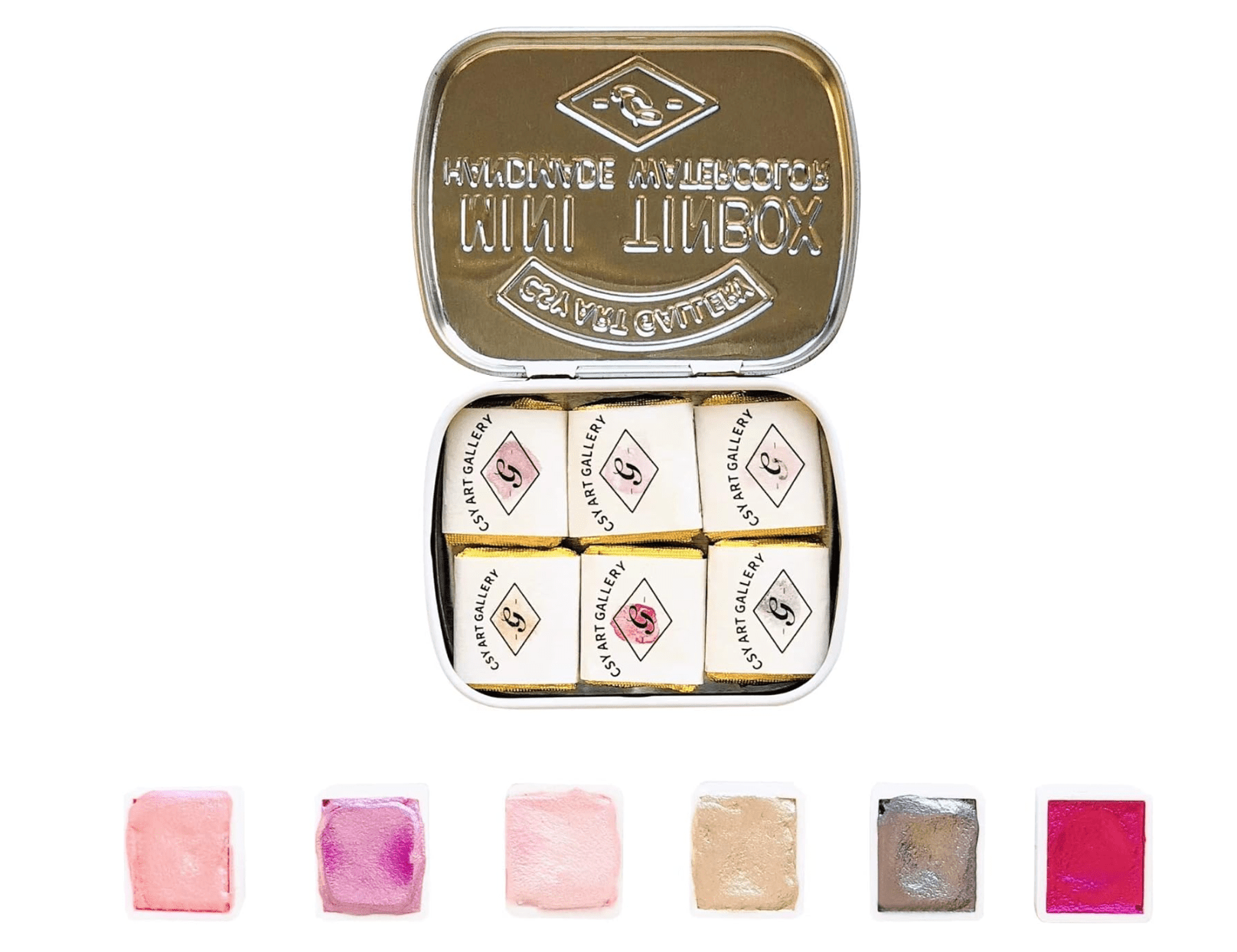 Tinbox Handmade Honey Watercolor - These Hands Makers Collective