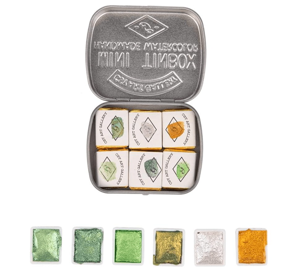 Tinbox Handmade Honey Watercolor - These Hands Makers Collective