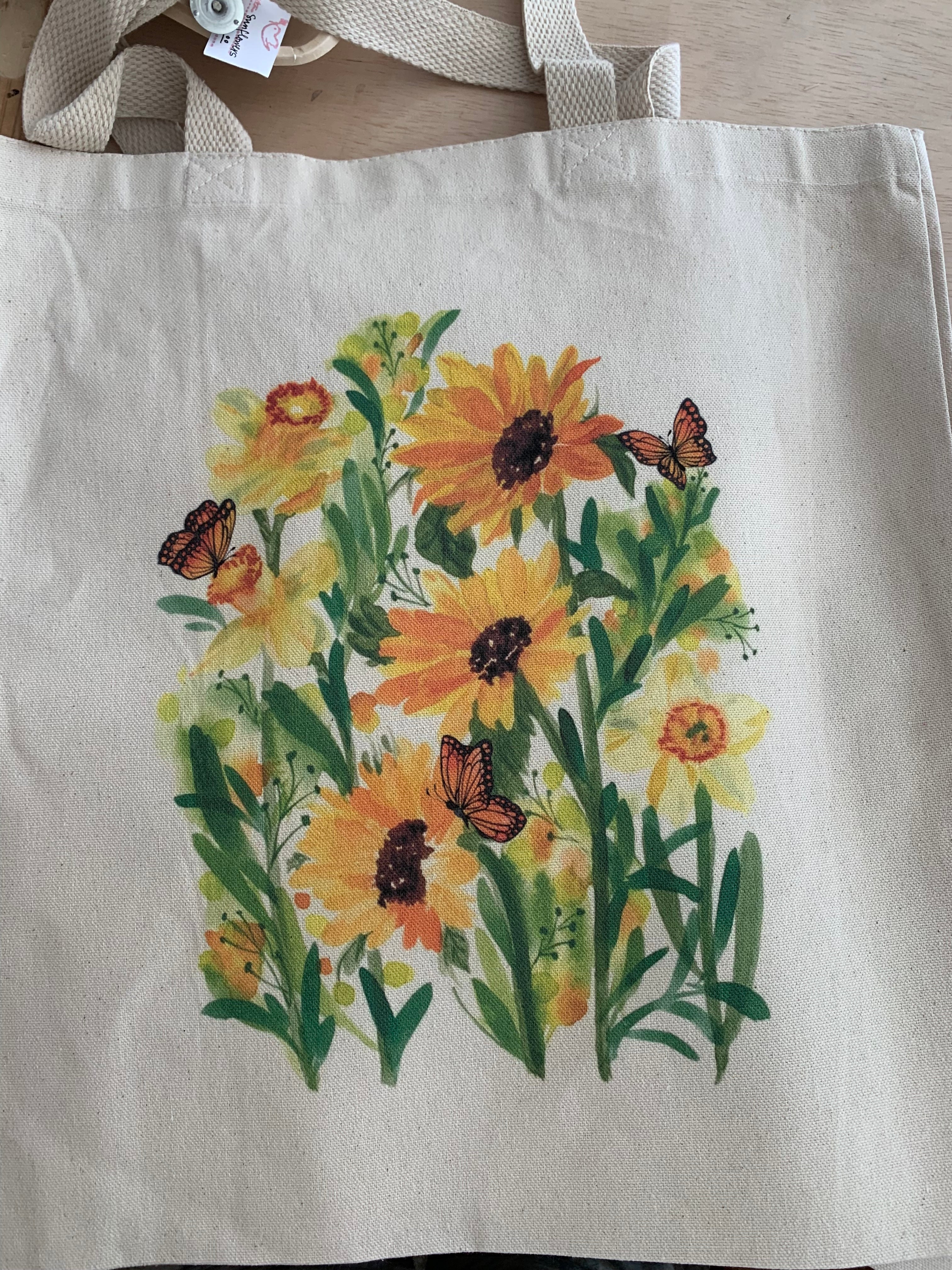 Hand Painted Canvas Totes - Katherine Lazo