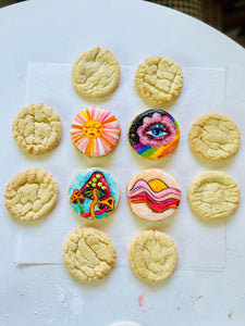 AUG 26th IN-PERSON - Watercolor Cookie Painting with Jodi Mannis