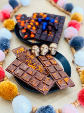 Load image into Gallery viewer, OCT 29th IN-PERSON - Halloween for Grownups! Hands-on Chocolate Bar Making with Ruth Kennison