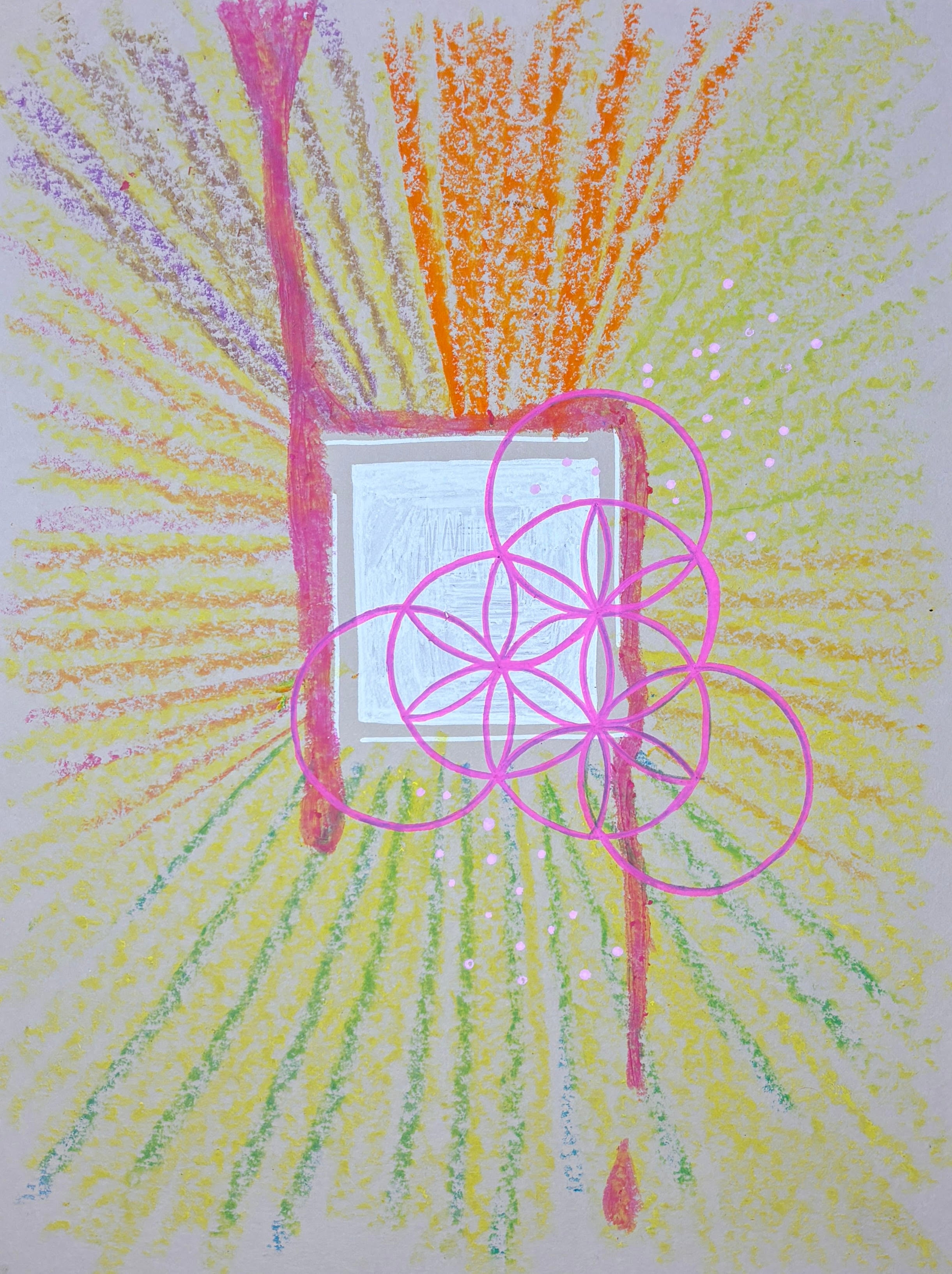 AUG 8th IN-PERSON - Make & Meditate: Sacred Geometry with Hannah Schaler