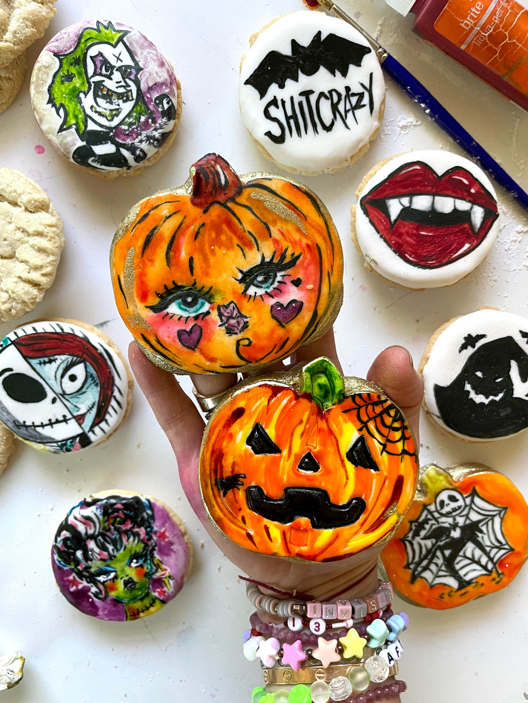 OCT 8th IN-PERSON - Halloween Watercolor Cookie Painting with Jodi Mannis