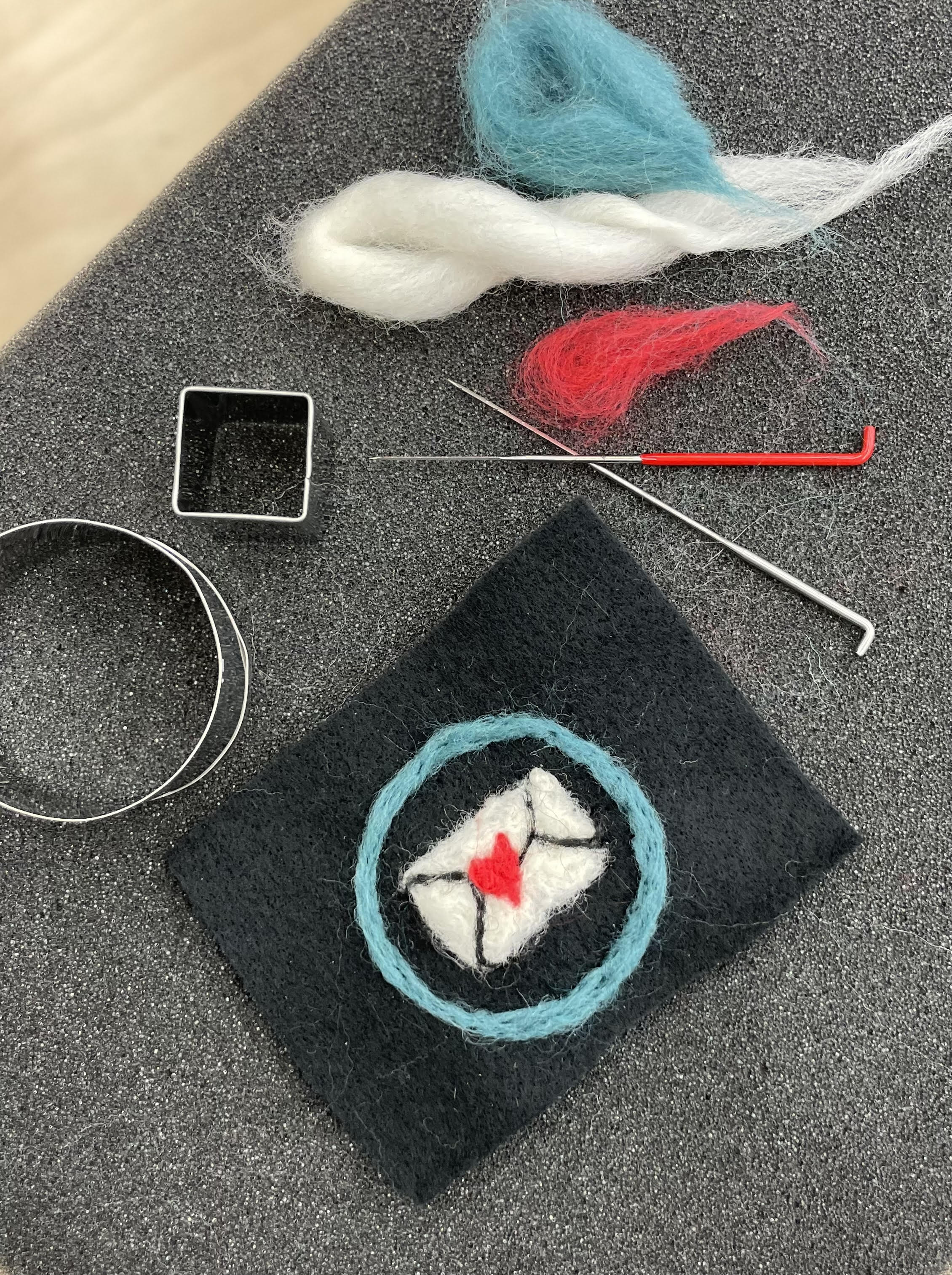 NOV 6th IN-PERSON - Felted Merit Badges with Denise Ambrosi