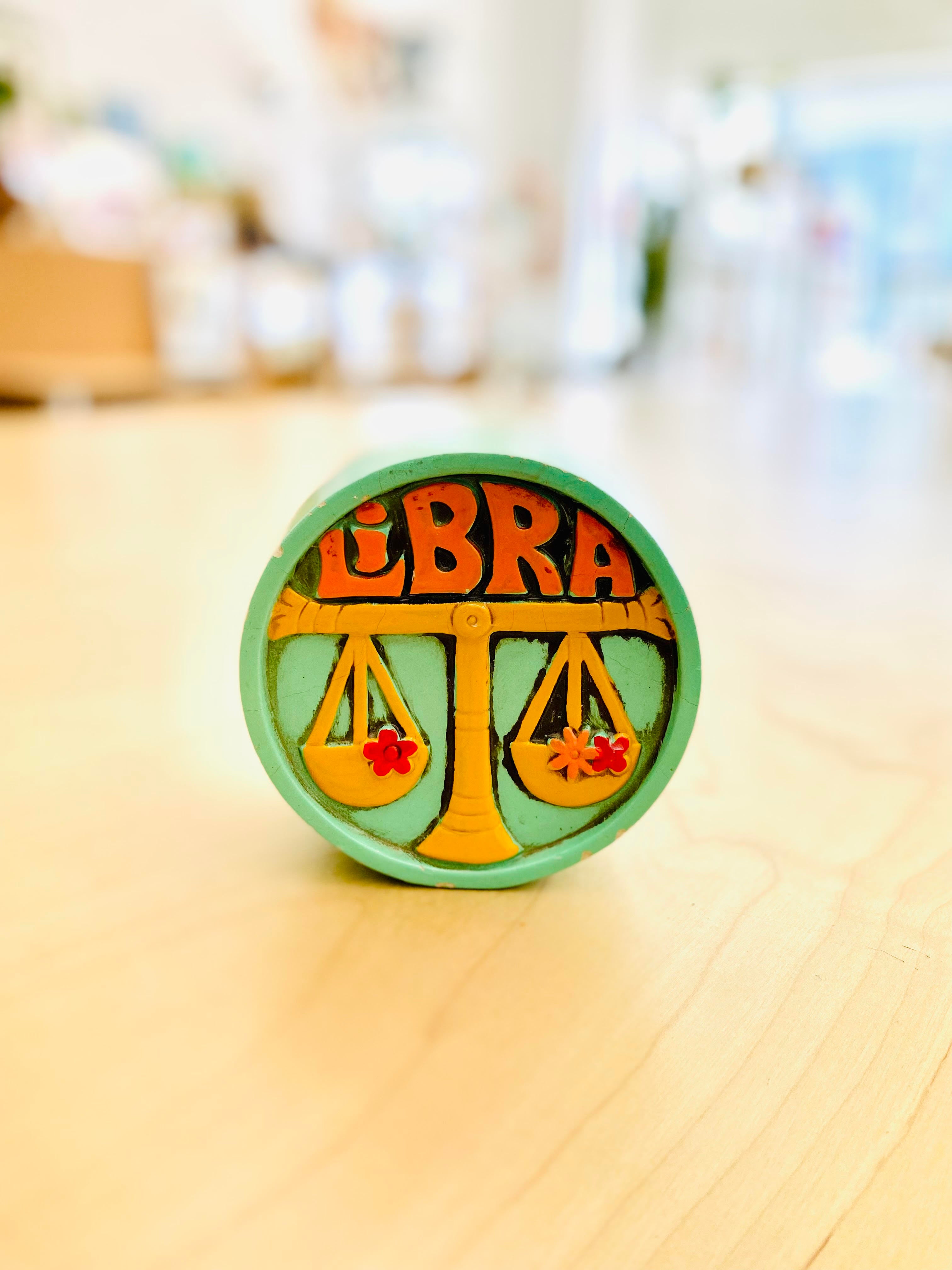 Vintage Libra Coin Bank