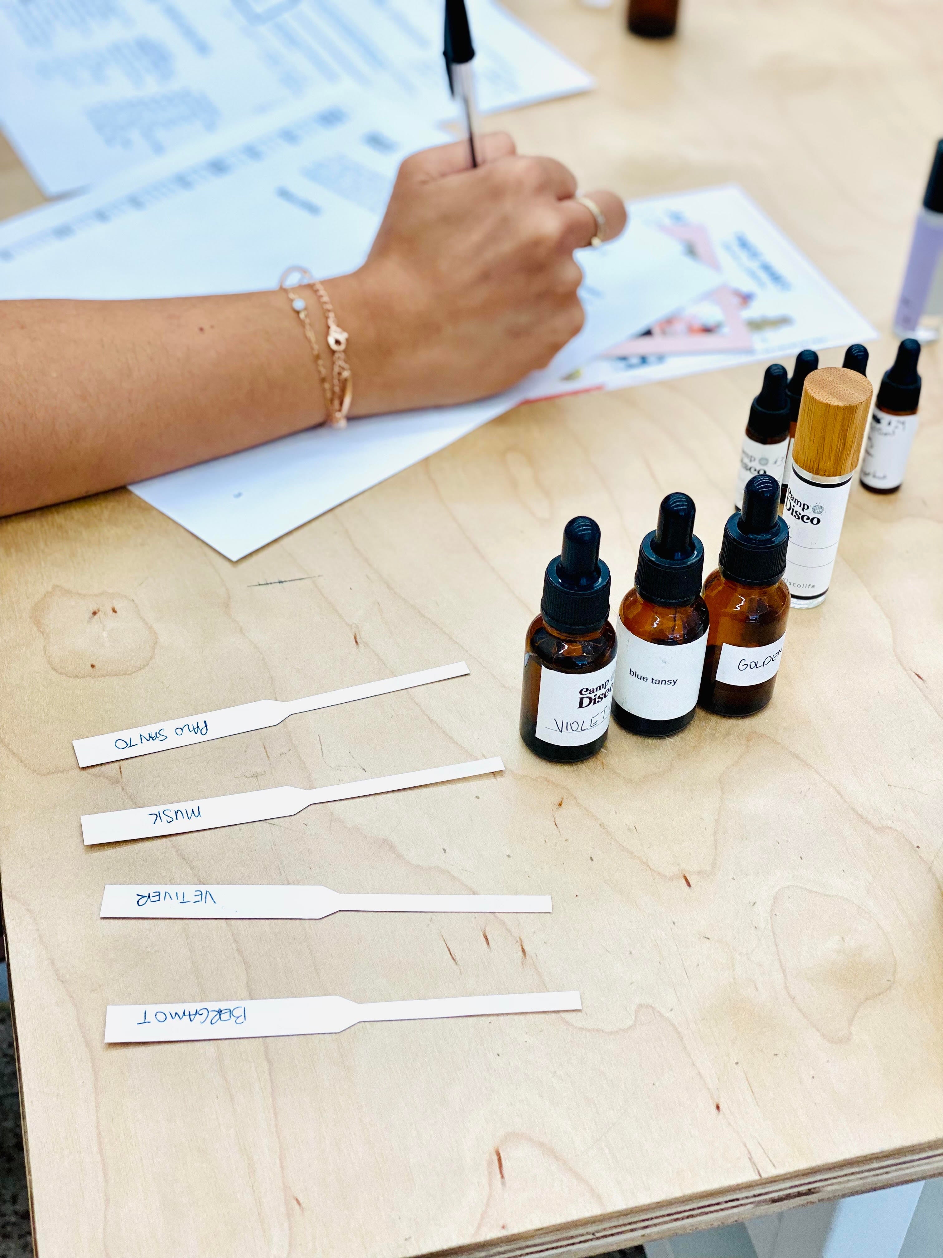 OCT 28th IN-PERSON -  Fall Perfume Making Essentials (aka Practically Magic Perfume!) with Camp Disco