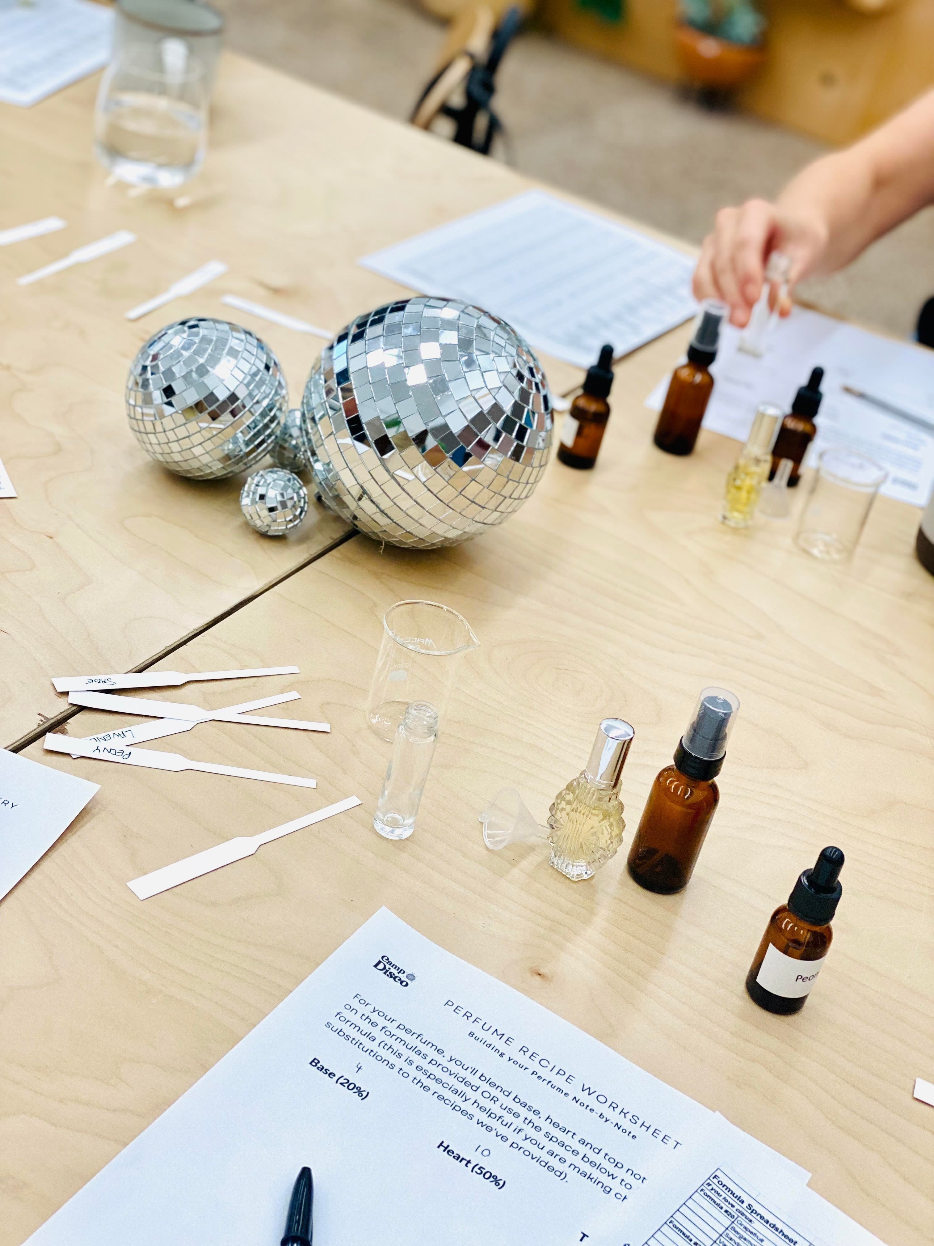 JUN 20th IN-PERSON - Perfume Making Essentials Summer Edition with Camp Disco