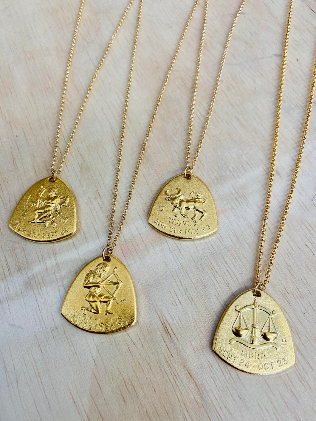Astrology Shield Necklace