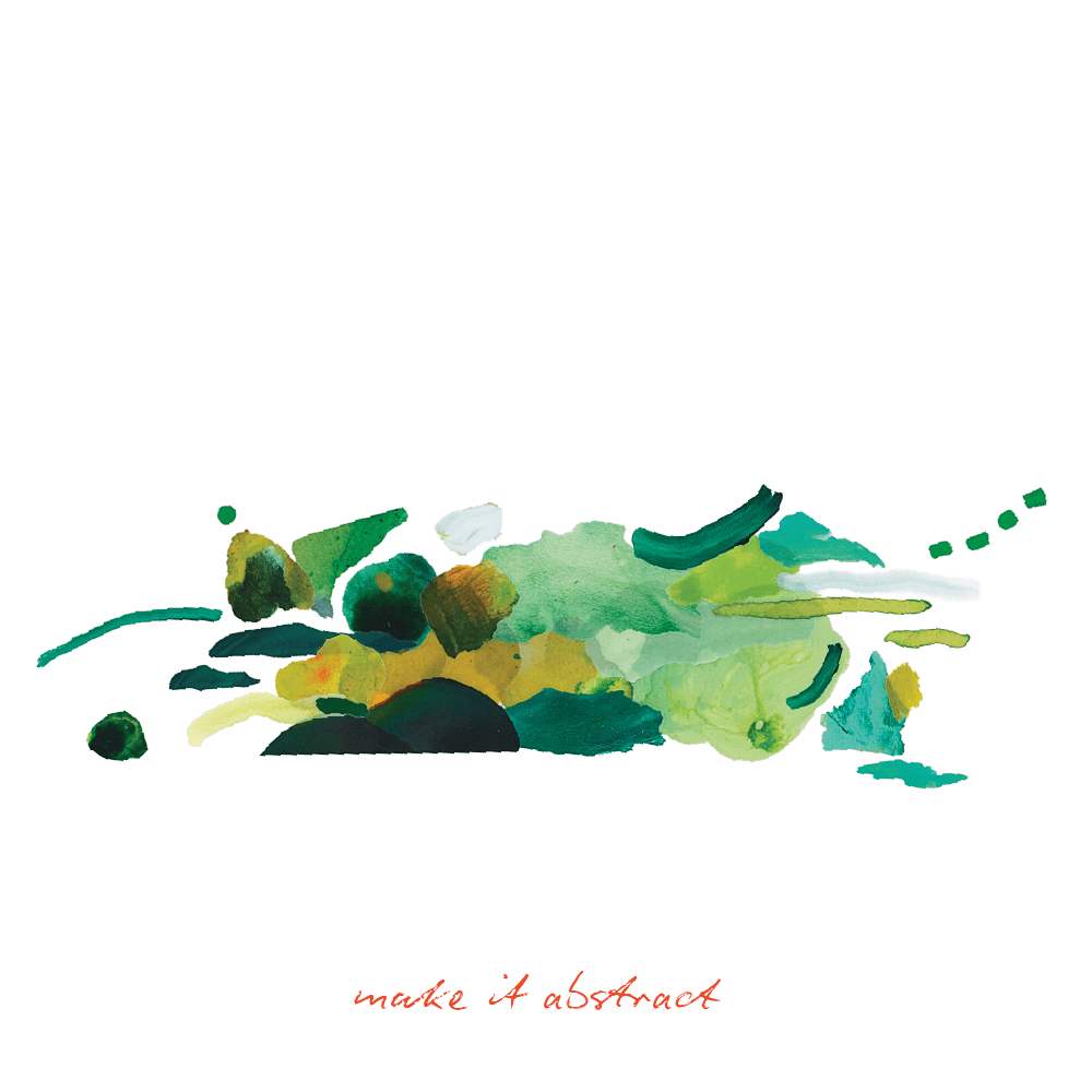 Vibrant Greens Paint Peels - No.004 Single Sticker Sheet - These Hands Makers Collective