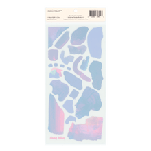 Load image into Gallery viewer, Vibrant Purples Paint Peels - No.006 Single Sticker Sheet - These Hands Makers Collective
