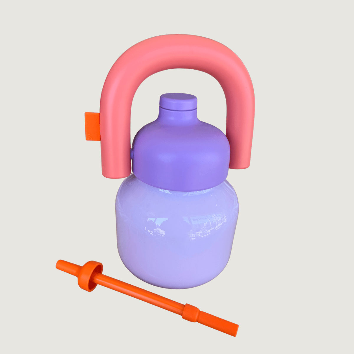 Water Bottle with Straw + Handle | Wide Mouth vacuum insulated stainless steel Bottle | Reusable, leak - proof and BPA - free | 33oz - These Hands Makers Collective