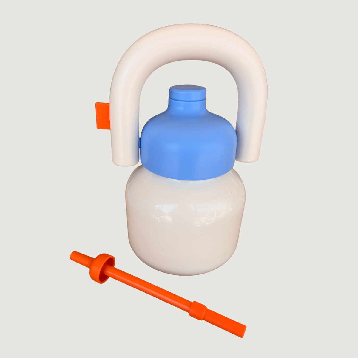 Water Bottle with Straw + Handle | Wide Mouth vacuum insulated stainless steel Bottle | Reusable, leak - proof and BPA - free | 33oz - These Hands Makers Collective