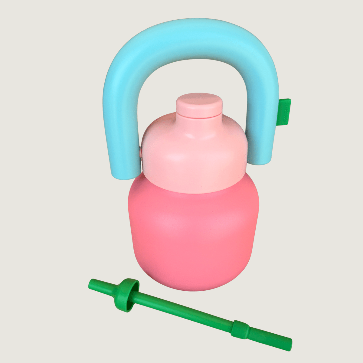 Water Bottle with Straw + Handle | Wide Mouth vacuum insulated stainless steel Bottle | Reusable, leak - proof and BPA - free | 33oz - These Hands Makers Collective