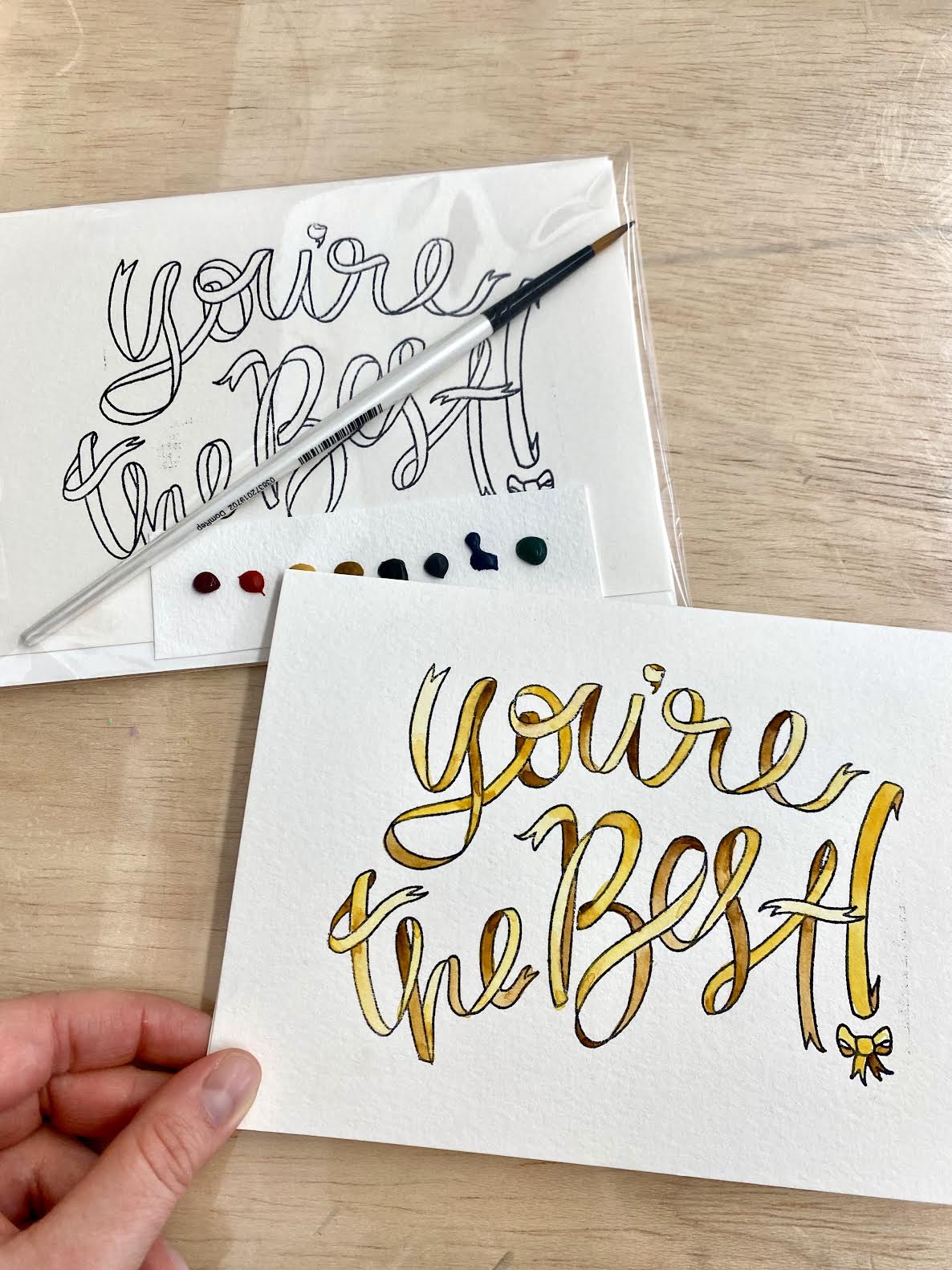 Watercolor Greeting Cards By Annie Brown - These Hands Makers Collective