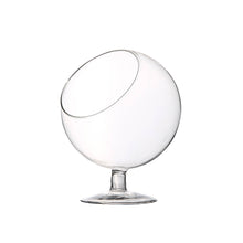 Load image into Gallery viewer, WGV Slant Bowl Terrarium On Stem - 6" x 7"H - These Hands Makers Collective