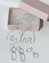 Load image into Gallery viewer, DEC 13TH - Intro to silversmithing: Silver Wire Earrings
