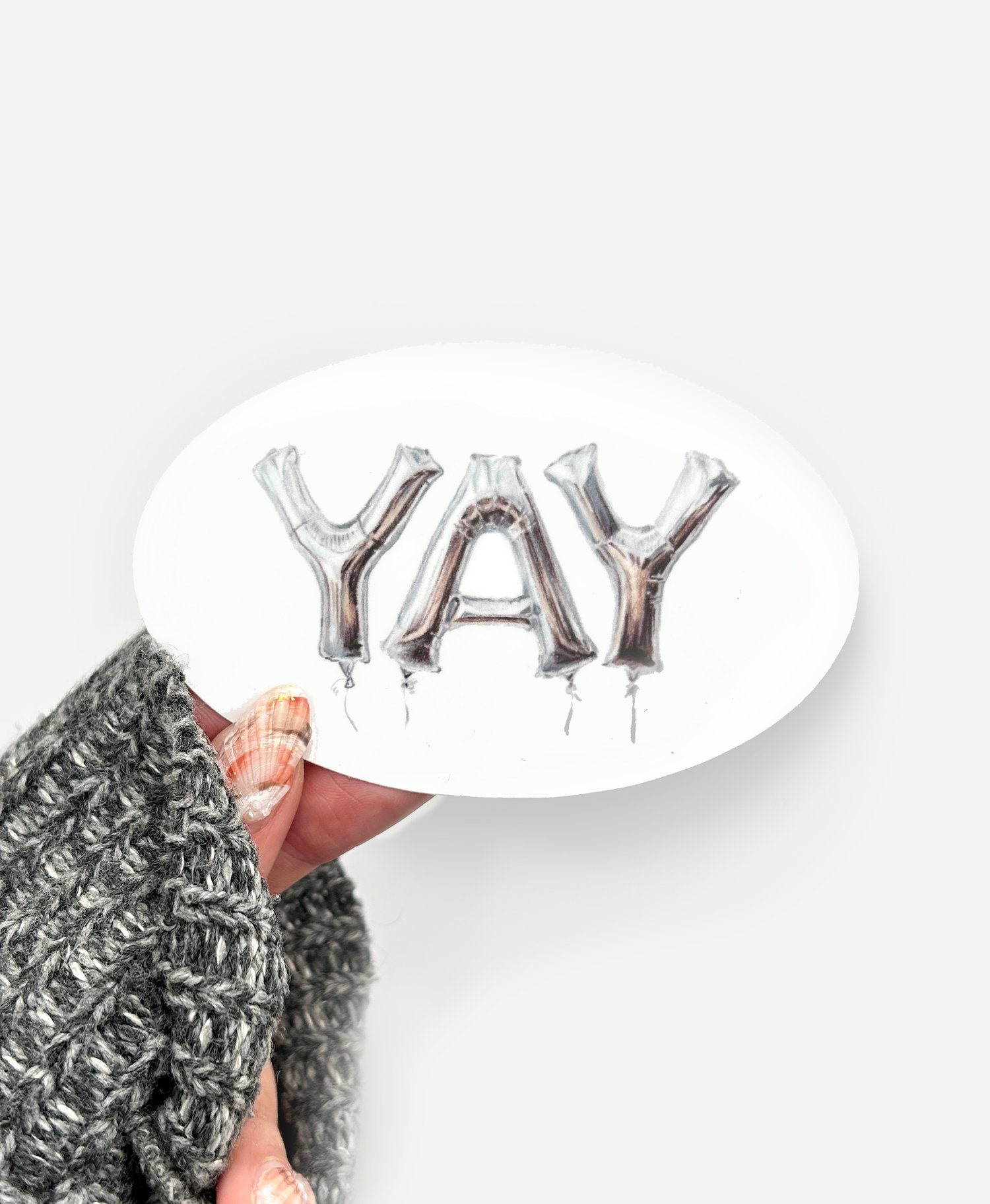 YAY Sticker - These Hands Makers Collective