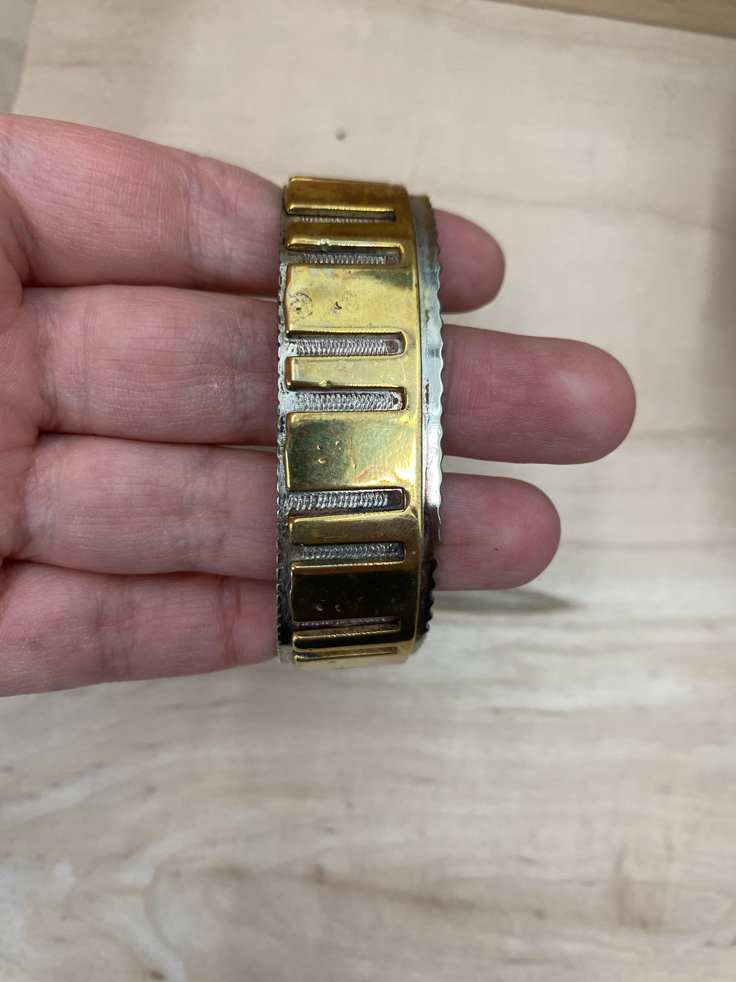 Yellow Copper & Sterling bracelet by John Meyer - These Hands Makers Collective