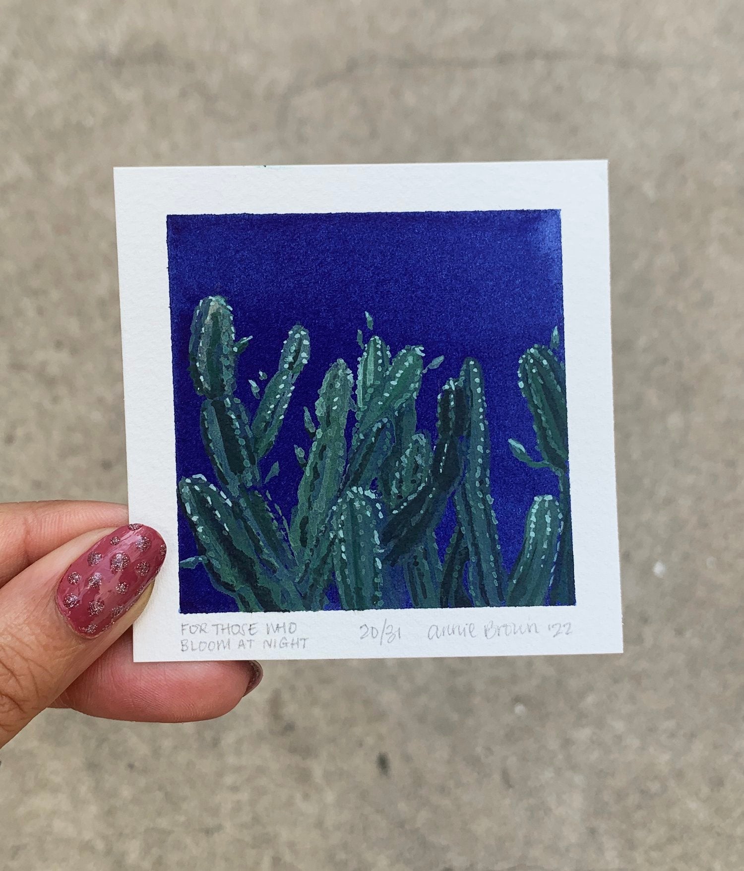 Mini Original Art -  By Annie Brown