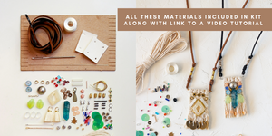 Woven Necklace Kits by Hello Hydrangea