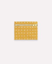 Load image into Gallery viewer, Cross-Stitch Coin Purse: Mustard