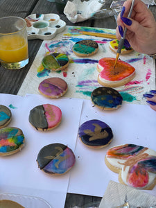 Mar 29th IN-PERSON - Cookie Painting with Good Vibes Cookie Company!