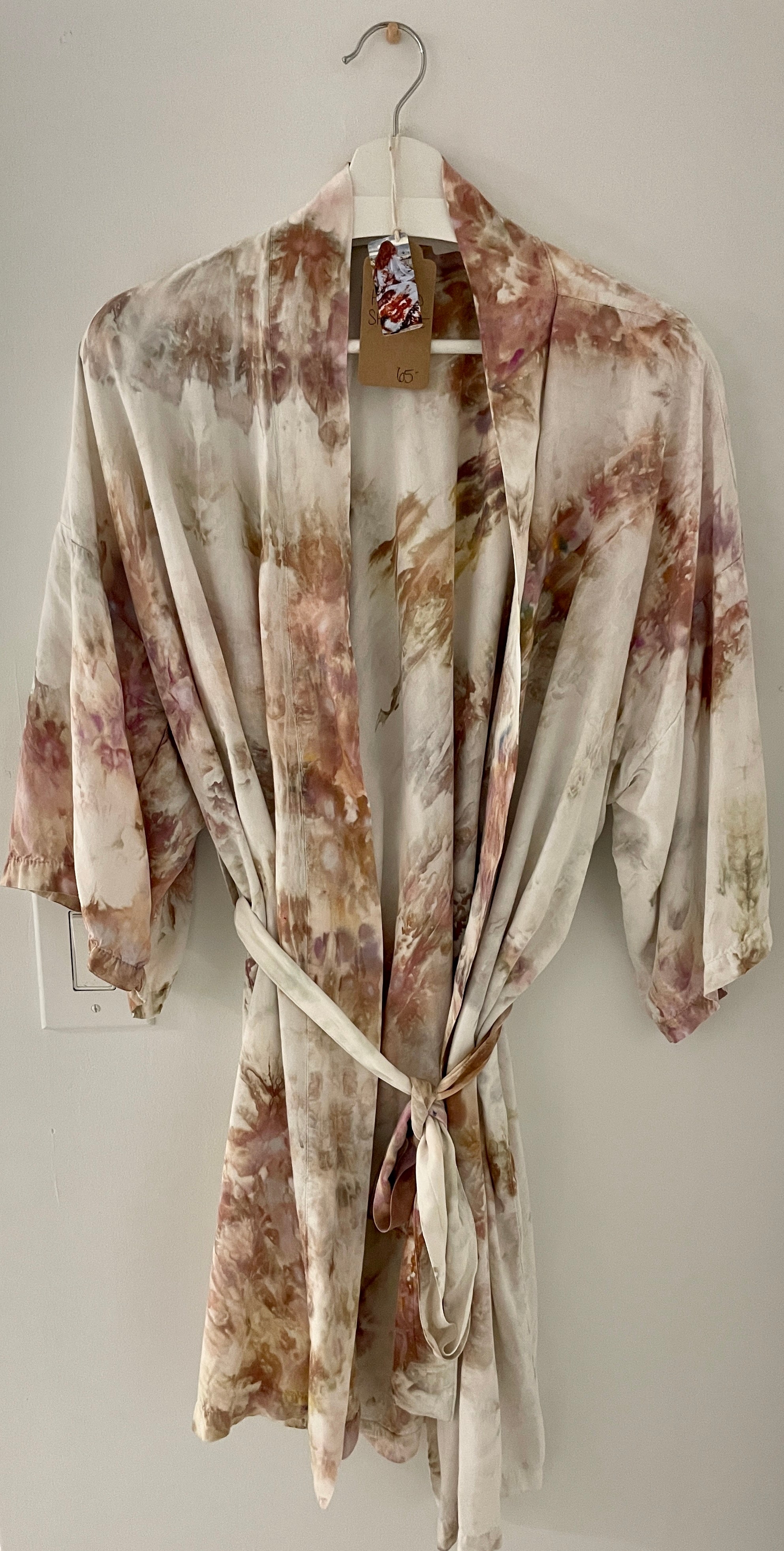 Hand Dyed Short Robe