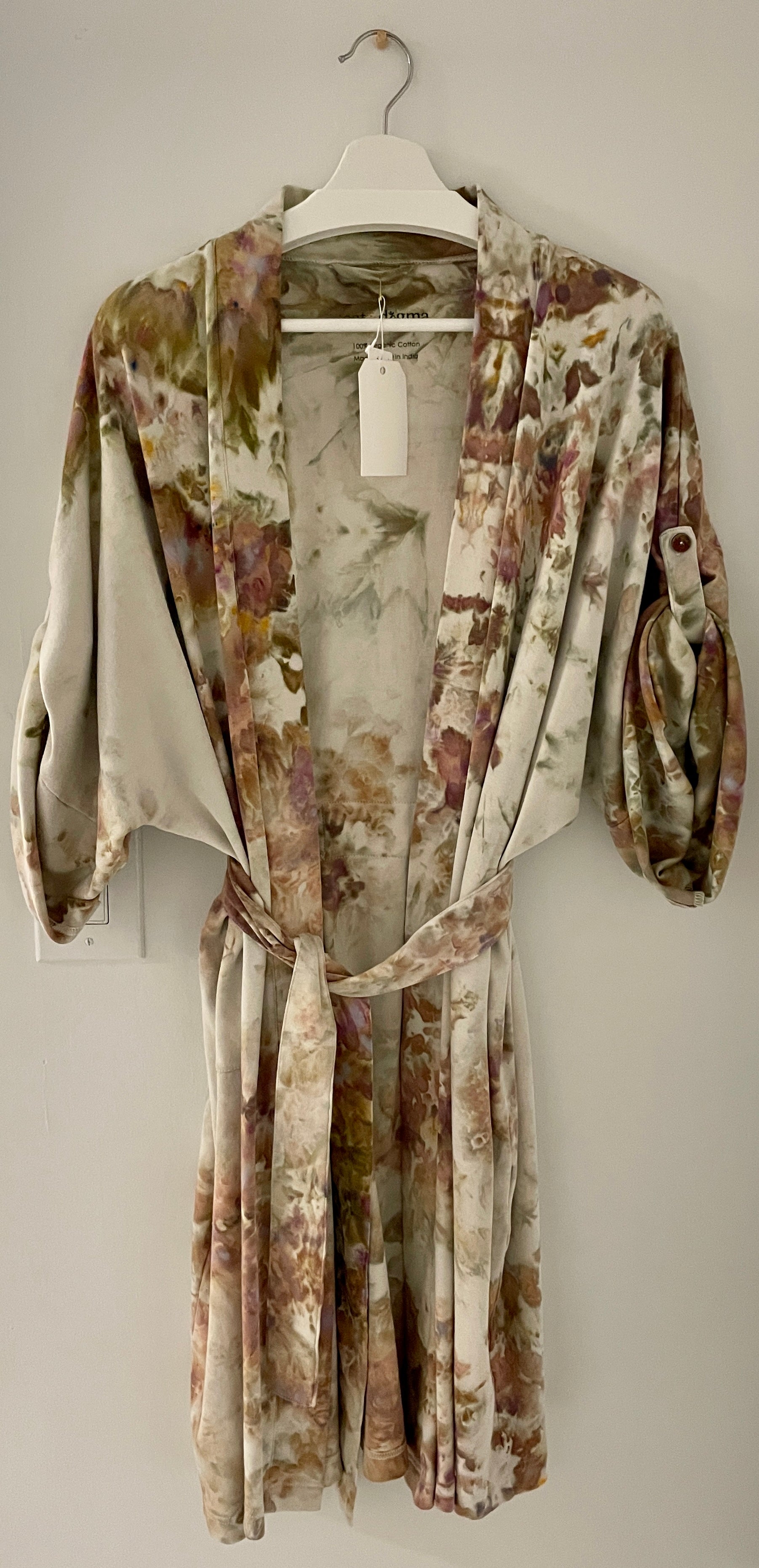 Hand Dyed Cotton Robe