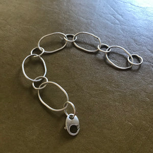 APR 13th IN-PERSON - Sterling Silver Soldered Chain Bracelet with Cathi Milligan