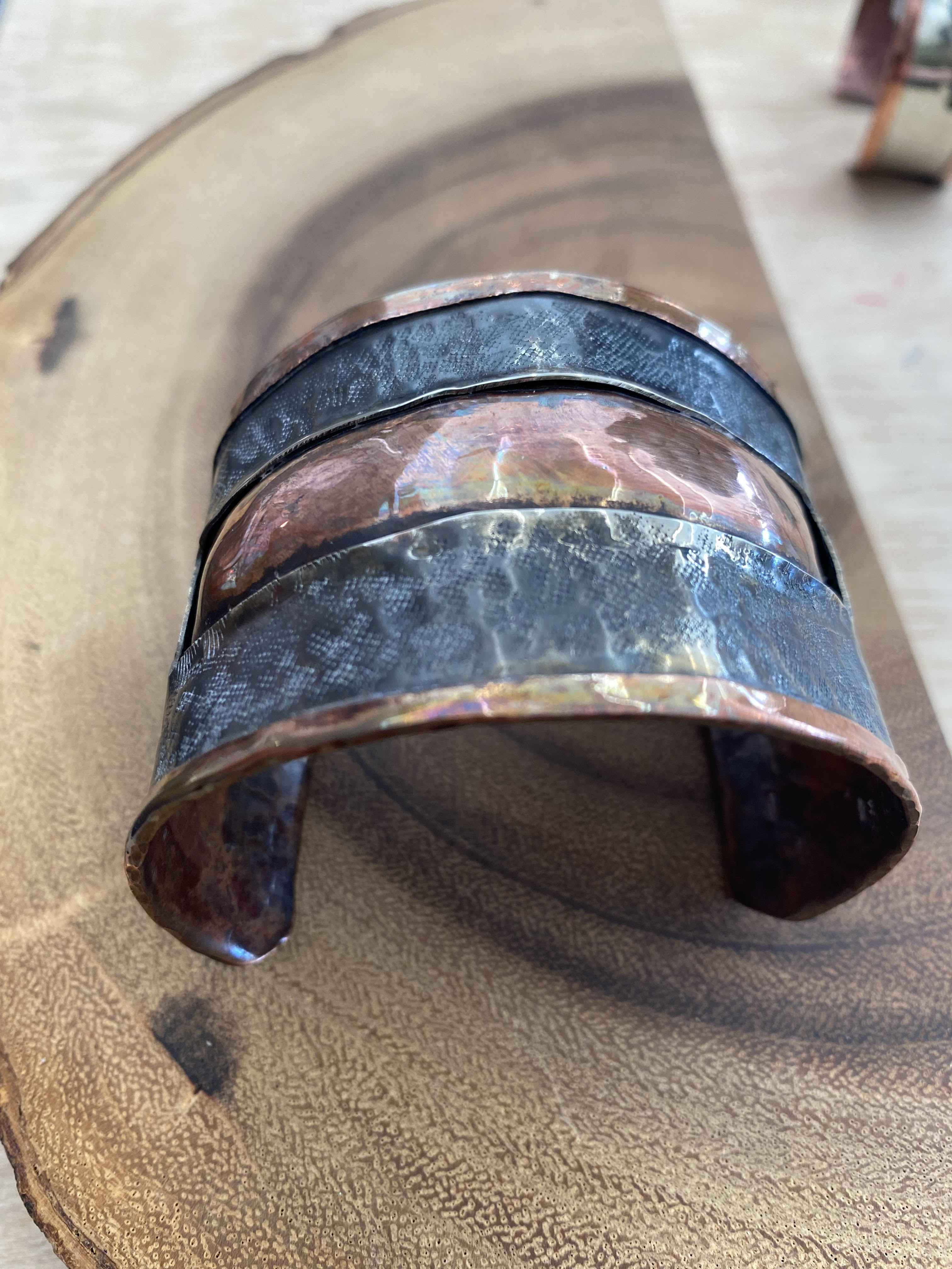 Copper and Nickel Cuffs by John Meyer - These Hands Makers Collective