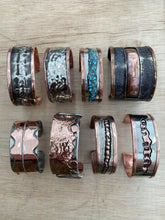 Load image into Gallery viewer, Copper and Nickel Cuffs by John Meyer - These Hands Makers Collective