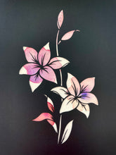 Load image into Gallery viewer, OCT 19th IN-PERSON - Floral Paper Stencil over Watercolor with Mirina Moloney