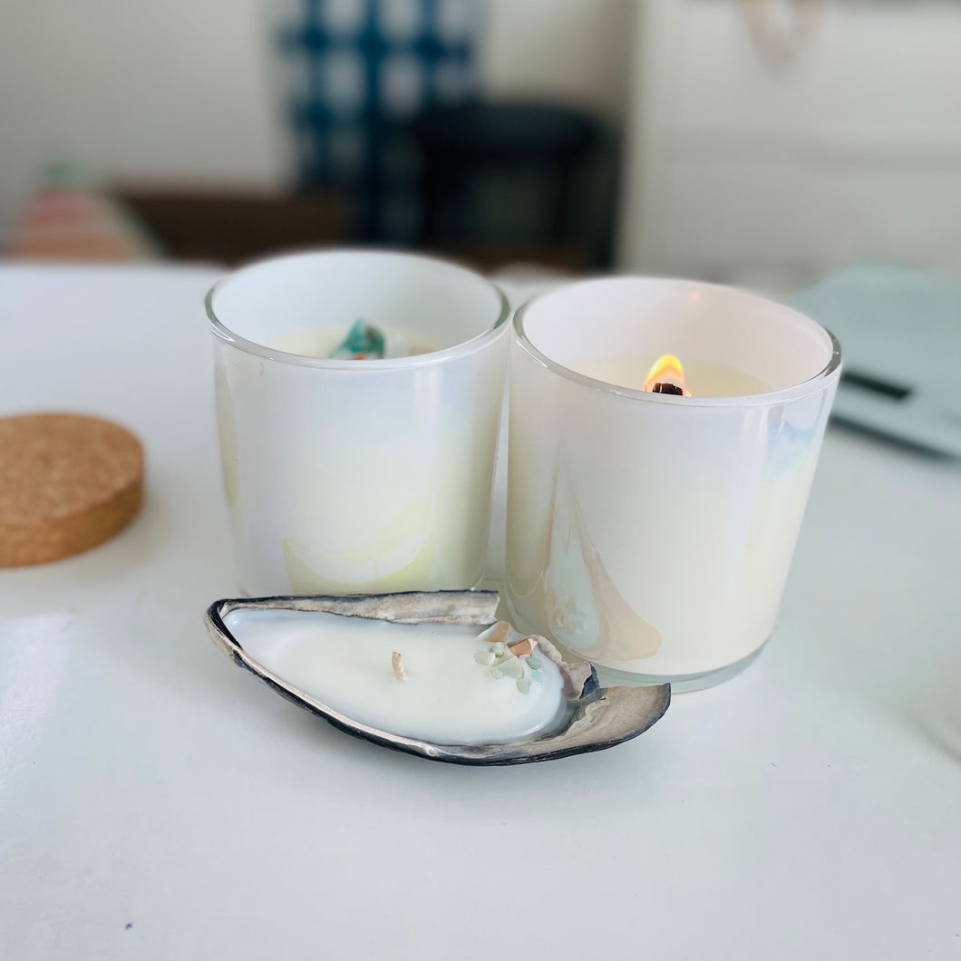 AUG 20th IN-PERSON - Crystal Infused Candle Making Workshop with Hilary Hahn