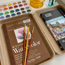 Load image into Gallery viewer, Working with Color, Watercolor Painting Kit