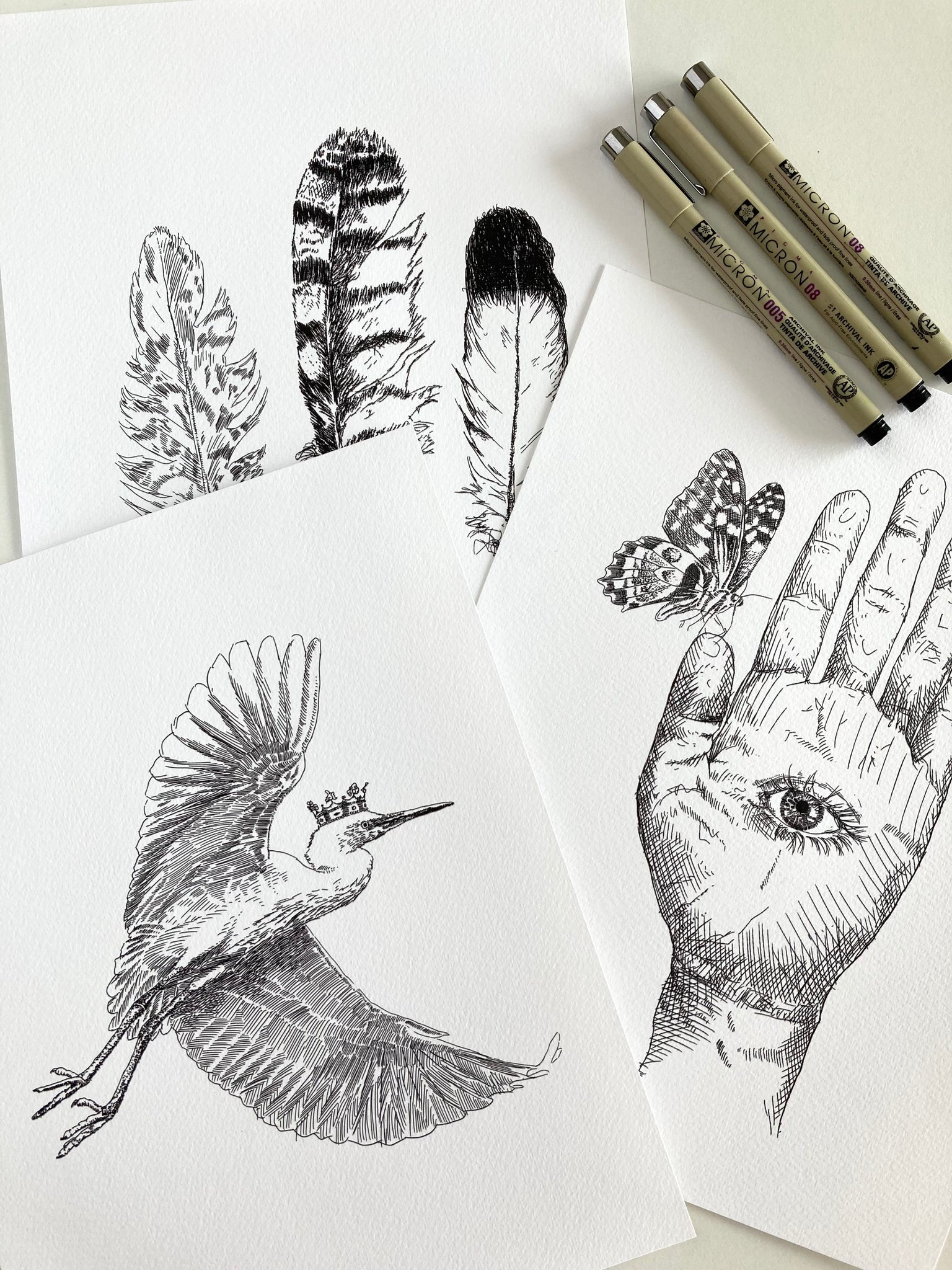 Pen and Ink Sketching 6 Shading Techniques  Erika Lancaster Artist   Online Art Teacher