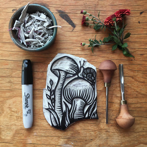 Sept 11th IN-PERSON - Block Printing with Mindy Schumacher