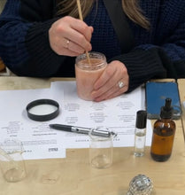 Load image into Gallery viewer, JUL 29th IN-PERSON - Perfume Making and Body Scrub Workshop with Camp Disco