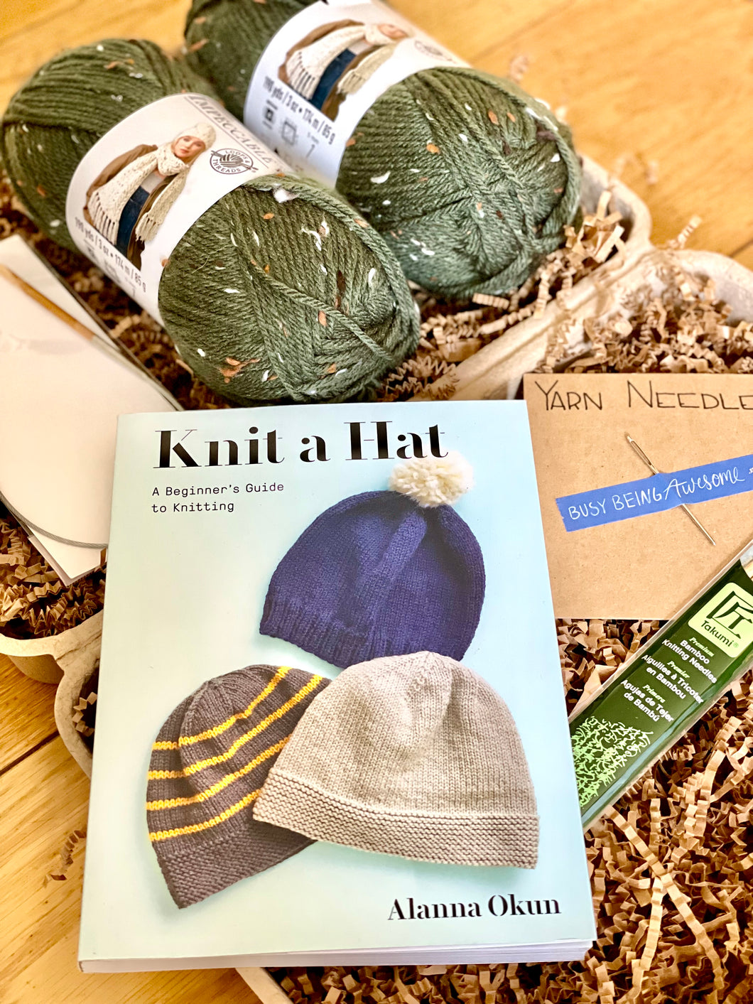 “Knit a Hat” Knitting Kit