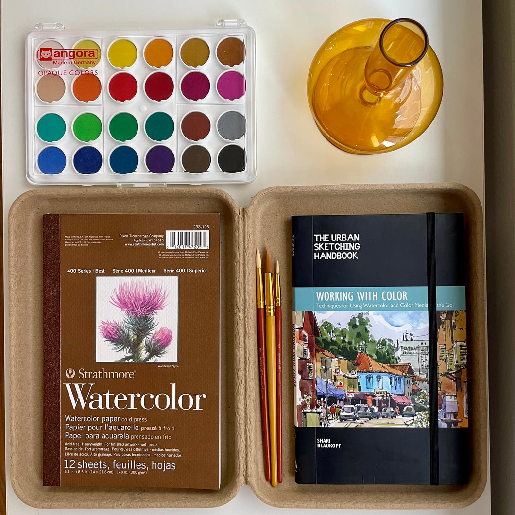 Working with Color, Watercolor Painting Kit