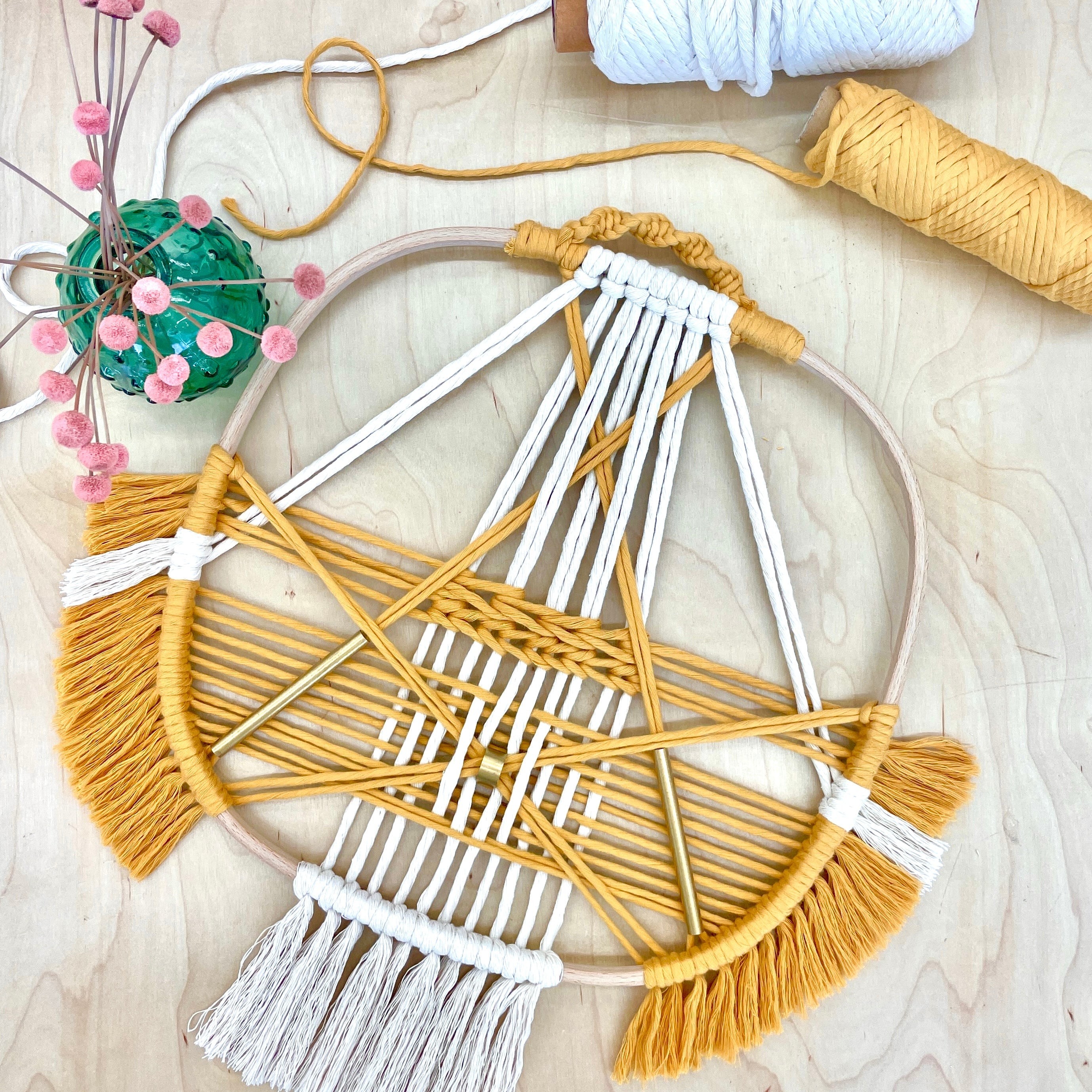Macrame Wall Hanging by Denise Ambrosi - These Hands Makers Collective