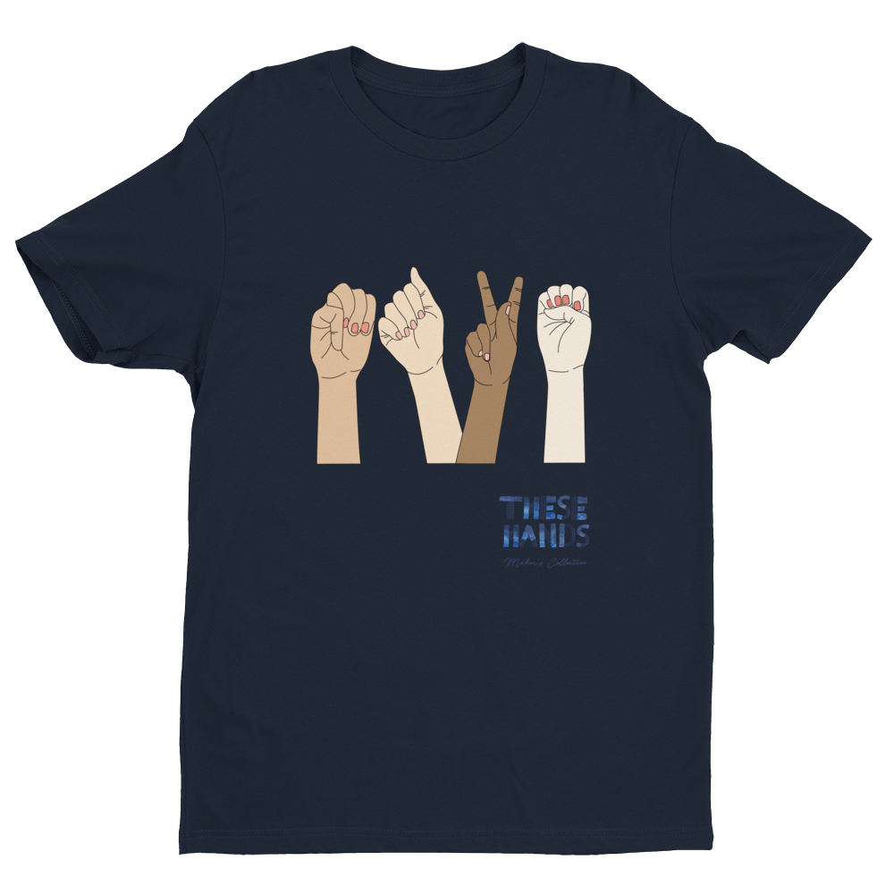 M.A.K.E. Sign Language Short Sleeve T-shirt - These Hands Makers Collective