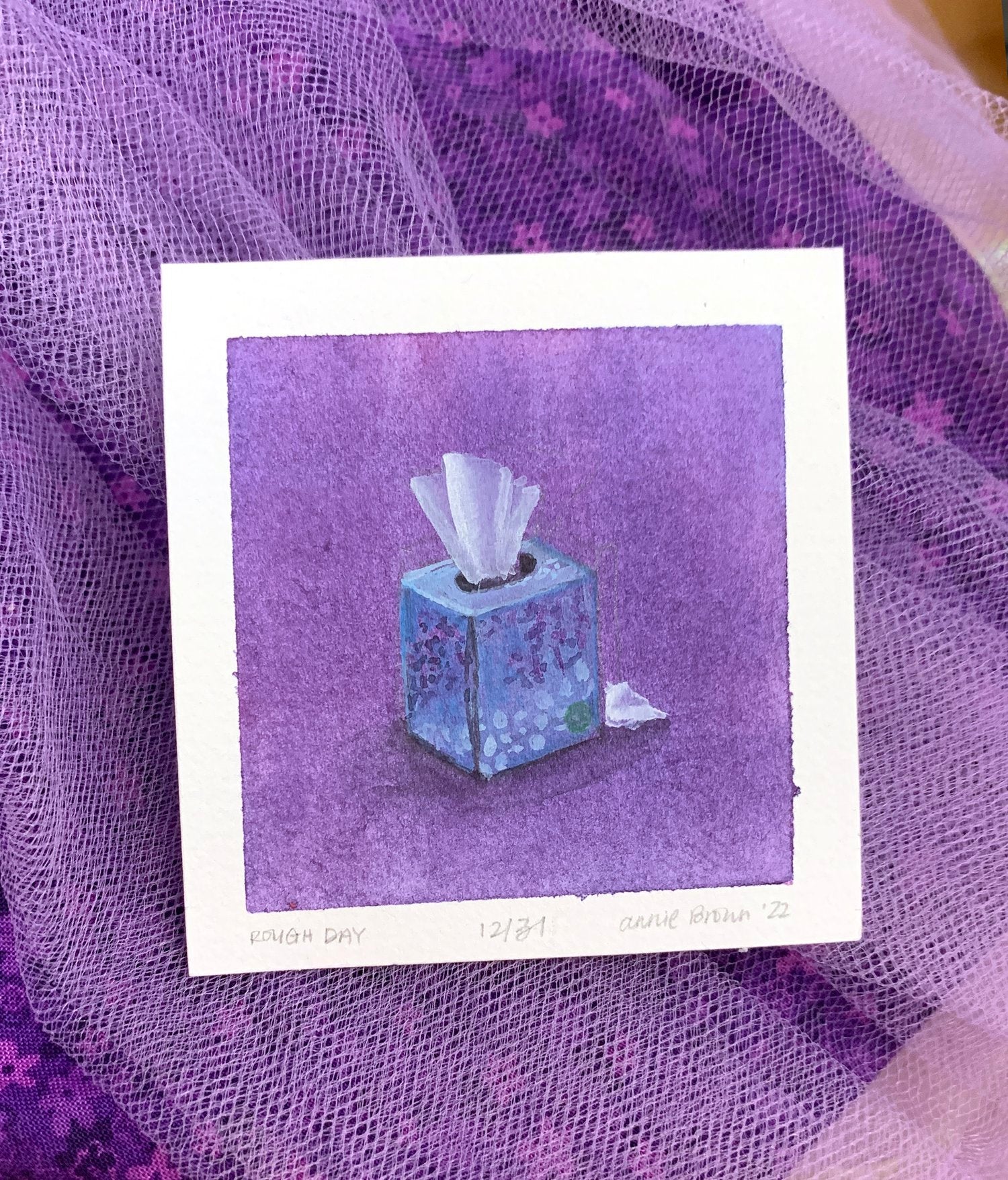 Mini Original Art - By Annie Brown - These Hands Makers Collective