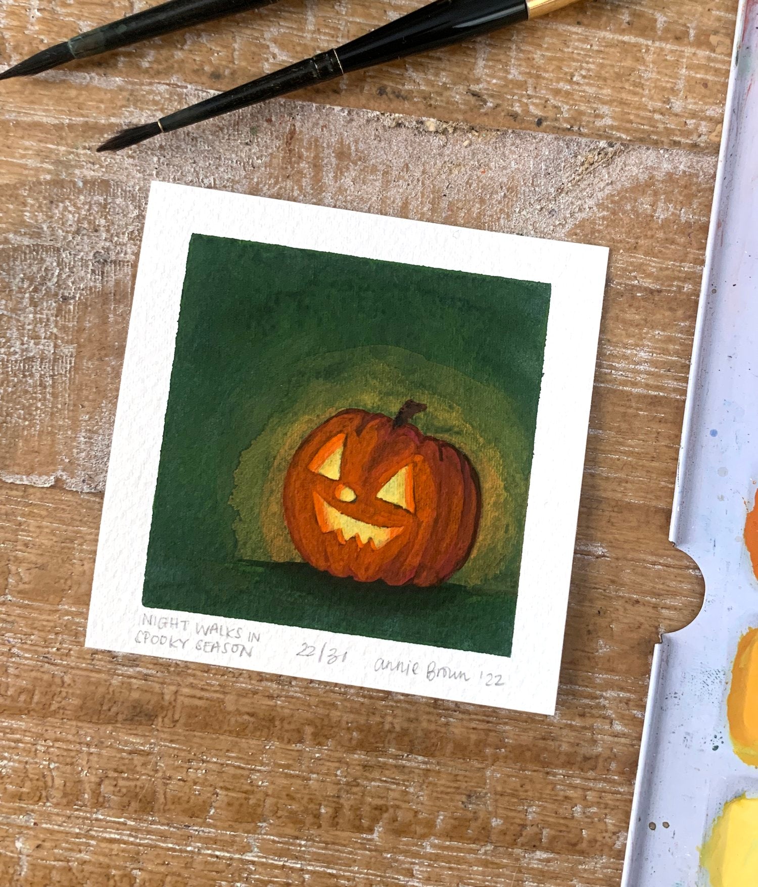 Mini Original Art - By Annie Brown - These Hands Makers Collective