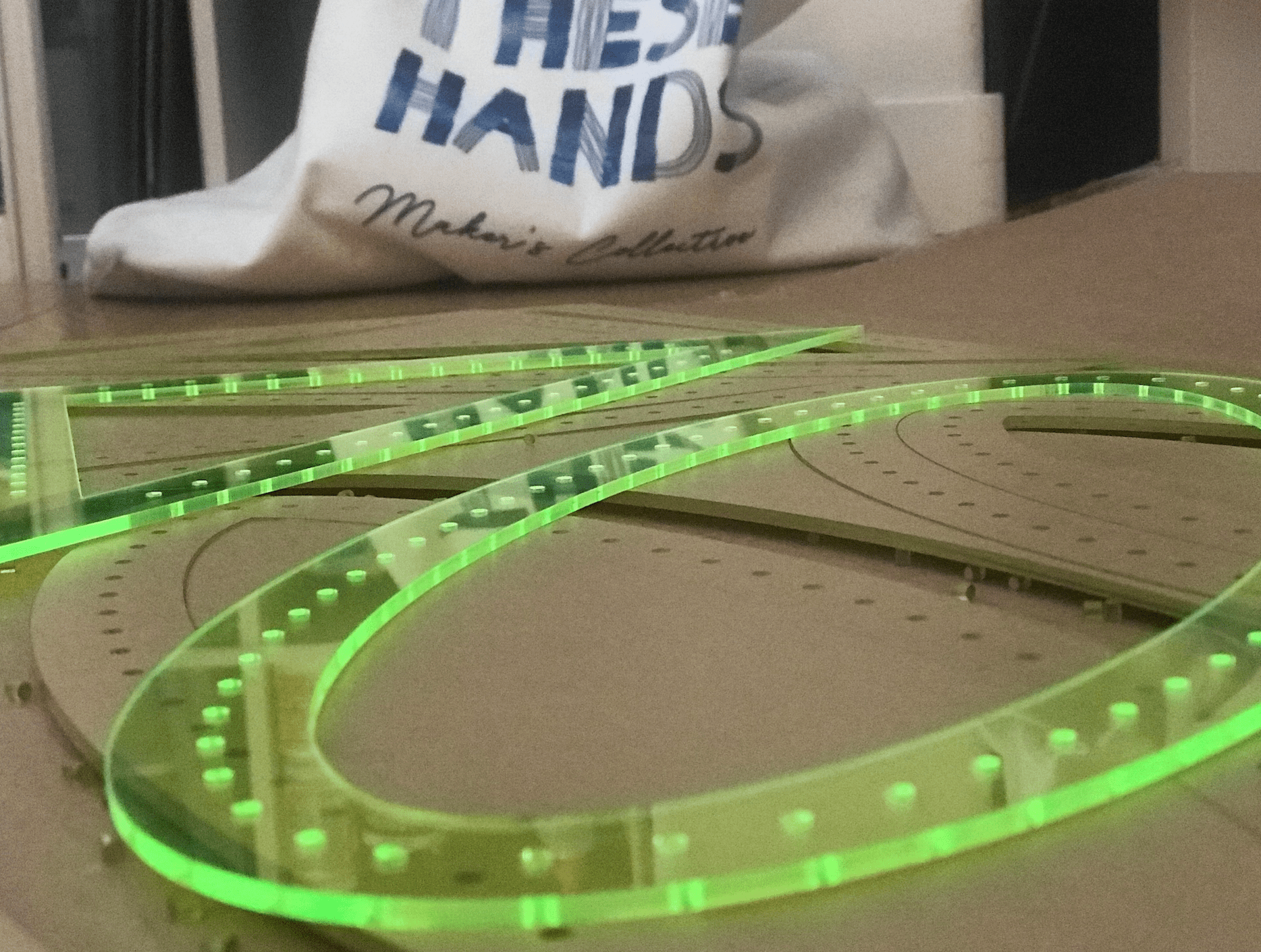 NEON Acrylic Loom Frame (yarn not included) - These Hands Makers Collective