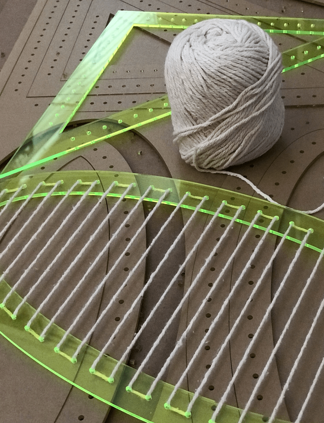 NEON Acrylic Loom Frame (yarn not included) - These Hands Makers Collective