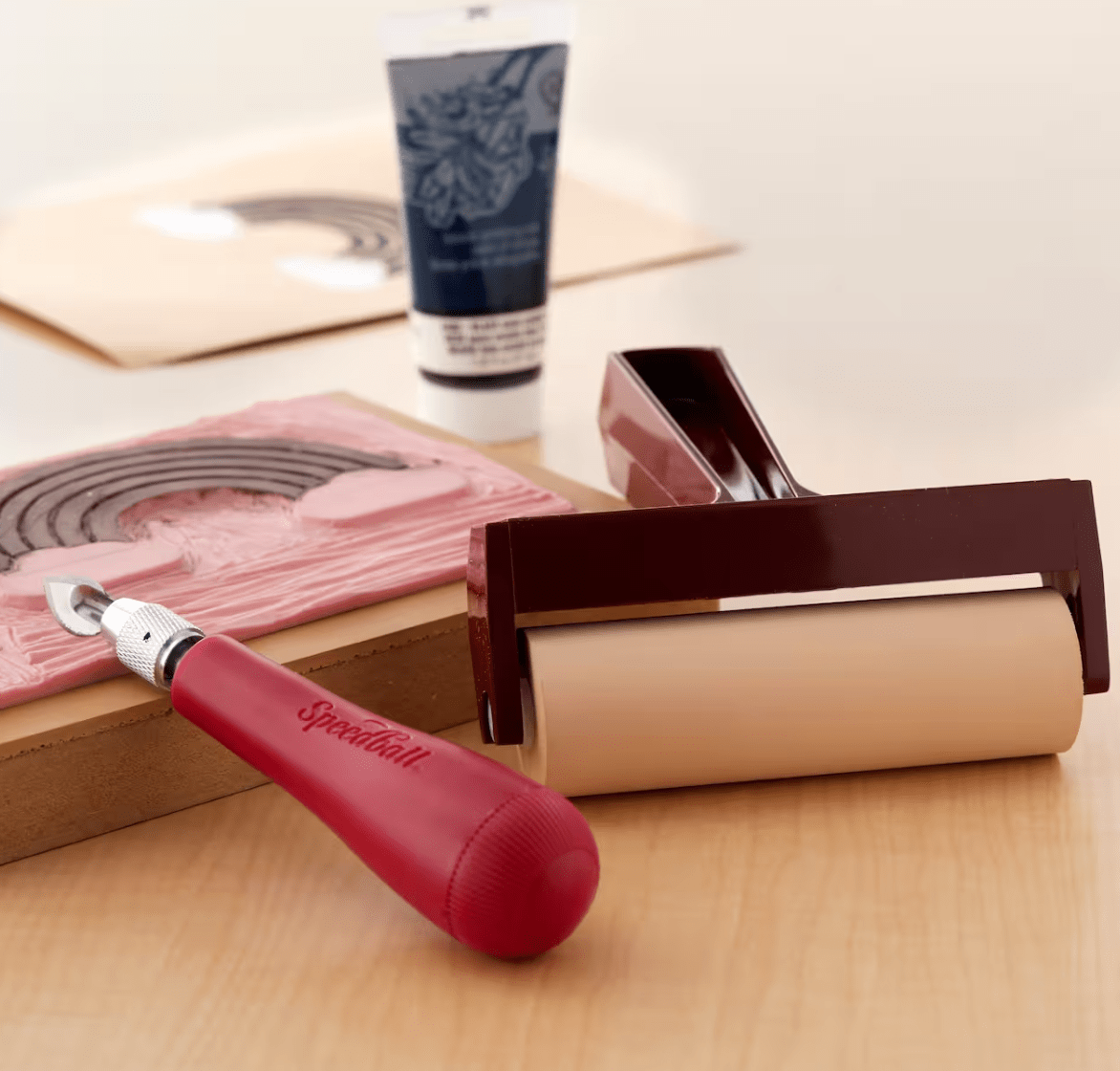 Speedball block printing kit - These Hands Makers Collective