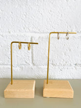 Load image into Gallery viewer, Squared Hoops - These Hands Makers Collective