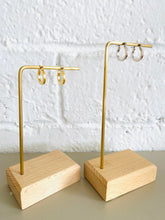 Load image into Gallery viewer, Squared Hoops - These Hands Makers Collective