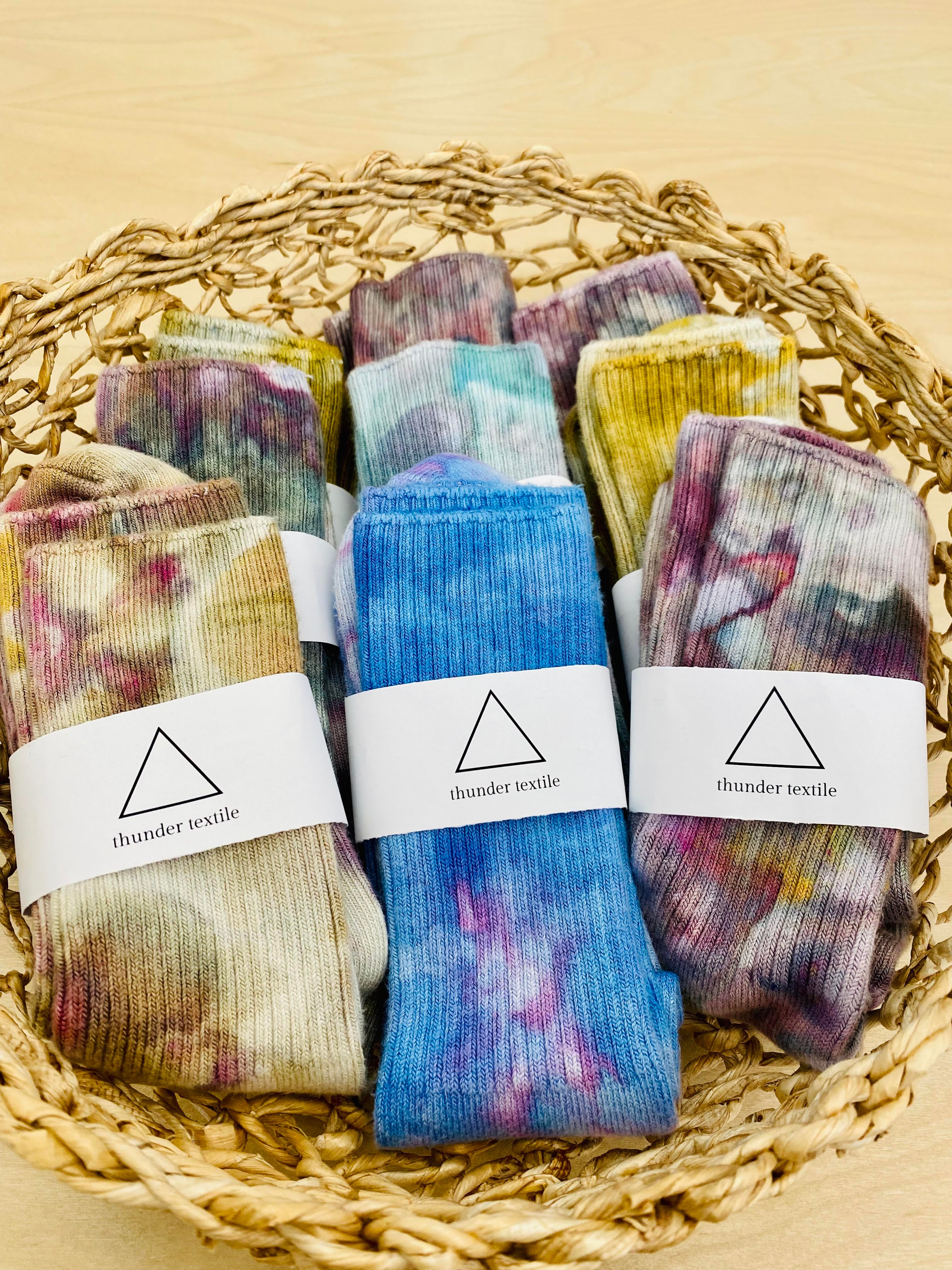 Ice-Dyed Socks