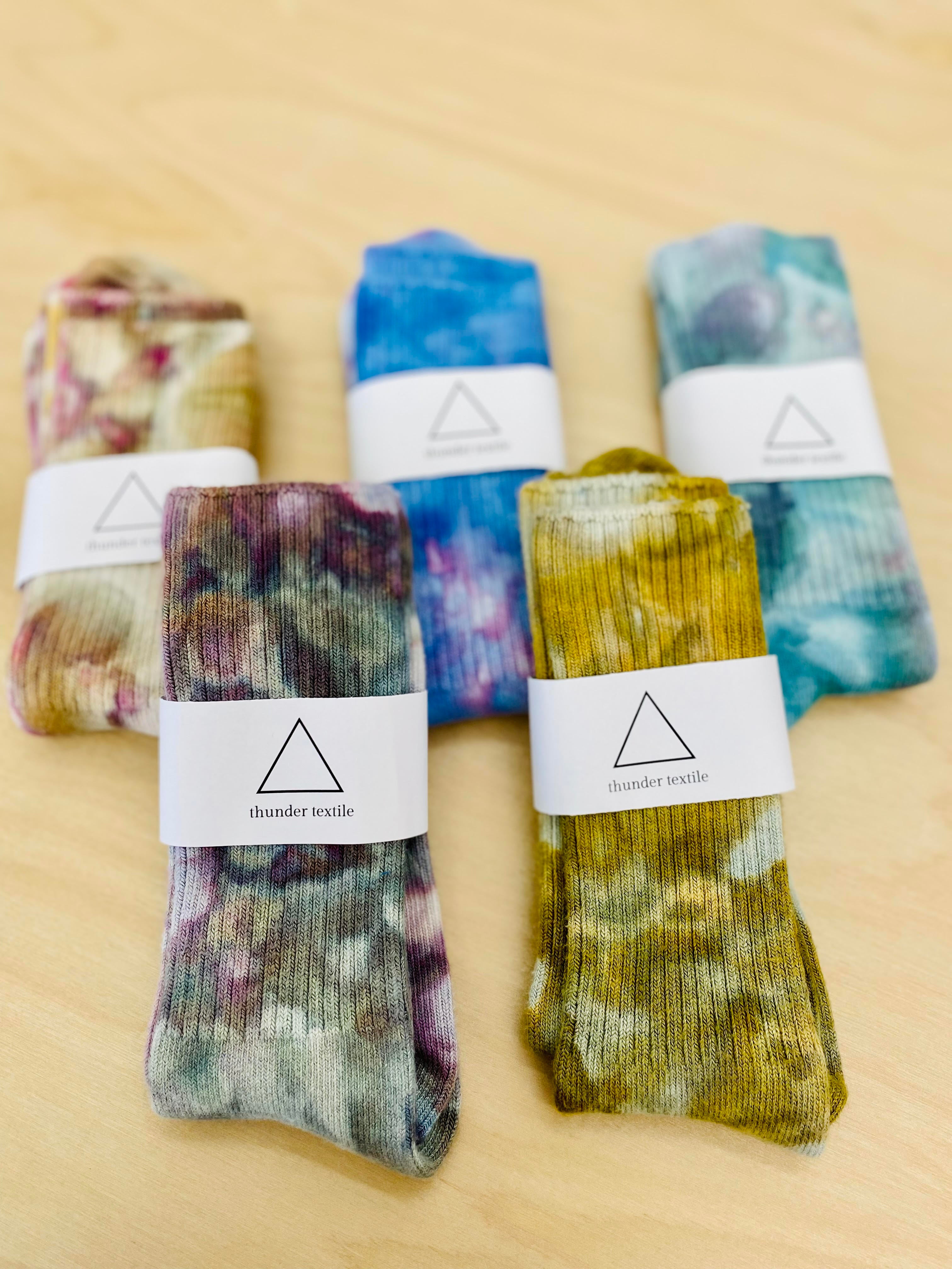 Ice-Dyed Socks
